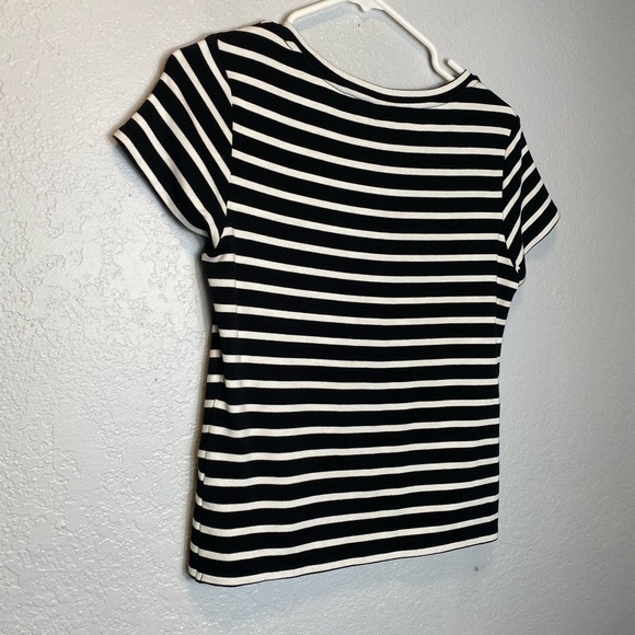 Cabi #5059 Crop top cross bottom stretch Sz S - Picture 6 of 8